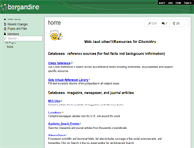 Tablet Screenshot of bergandine.wikispaces.com