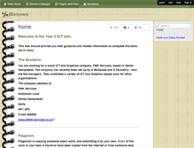 Tablet Screenshot of jfkictyear9.wikispaces.com