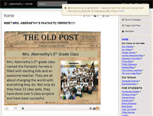 Tablet Screenshot of jabernethy.wikispaces.com