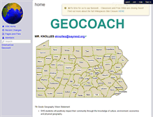 Tablet Screenshot of geocoach.wikispaces.com