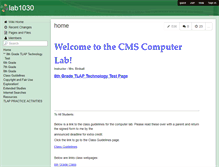 Tablet Screenshot of lab1030.wikispaces.com