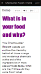 Mobile Screenshot of chemsumer-report.wikispaces.com