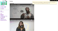 Desktop Screenshot of grammarvideos.wikispaces.com
