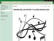 Tablet Screenshot of lenguajemusical5-grupo6.wikispaces.com