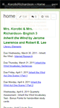 Mobile Screenshot of korotkirichardson.wikispaces.com