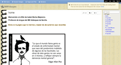 Desktop Screenshot of imbvelazquez.wikispaces.com