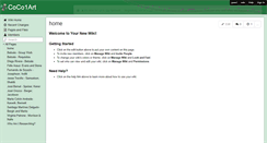 Desktop Screenshot of coco1art.wikispaces.com