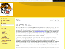 Tablet Screenshot of ahslifeofpi5.wikispaces.com