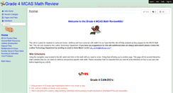 Desktop Screenshot of grade4mcasmathreview.wikispaces.com