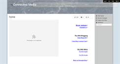 Desktop Screenshot of connectivemedia.wikispaces.com