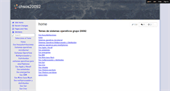 Desktop Screenshot of chsos20092.wikispaces.com
