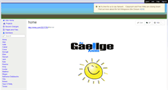 Desktop Screenshot of e2gaeilge.wikispaces.com