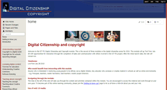 Desktop Screenshot of ictpd-digital-citizenship-and-copyright.wikispaces.com