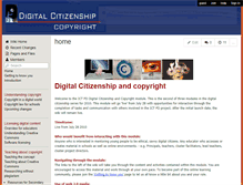 Tablet Screenshot of ictpd-digital-citizenship-and-copyright.wikispaces.com