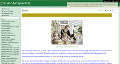 Desktop Screenshot of ela10-mrflynn-ths.wikispaces.com