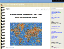 Tablet Screenshot of cshsinternational.wikispaces.com