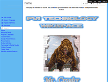 Tablet Screenshot of crosbytech.wikispaces.com