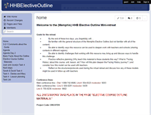Tablet Screenshot of hhbelectiveoutline.wikispaces.com