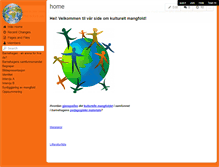 Tablet Screenshot of kulturelt-mangfold.wikispaces.com