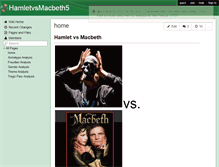 Tablet Screenshot of hamletvsmacbeth5.wikispaces.com