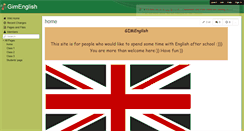 Desktop Screenshot of gimenglish.wikispaces.com