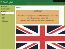 Tablet Screenshot of gimenglish.wikispaces.com