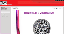 Desktop Screenshot of coloides.wikispaces.com