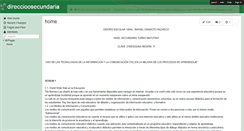 Desktop Screenshot of direccioosecundaria.wikispaces.com