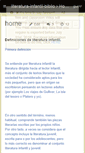 Mobile Screenshot of literatura-infantil-biblio.wikispaces.com