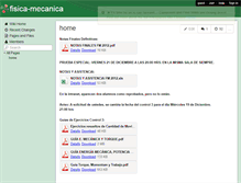 Tablet Screenshot of fisica-mecanica.wikispaces.com