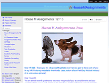 Tablet Screenshot of housemassignments.wikispaces.com