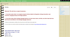 Desktop Screenshot of leighcherry.wikispaces.com