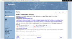 Desktop Screenshot of amortech.wikispaces.com