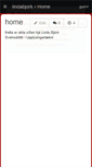 Mobile Screenshot of lindabjork.wikispaces.com