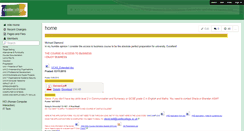 Desktop Screenshot of castlecollegeadvanceddiploma.wikispaces.com