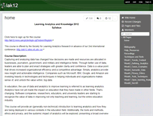 Tablet Screenshot of lak12.wikispaces.com
