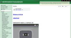Desktop Screenshot of herramientassabado.wikispaces.com
