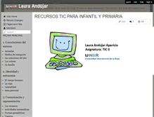 Tablet Screenshot of laura-andujar.wikispaces.com