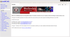 Desktop Screenshot of biomcas.wikispaces.com