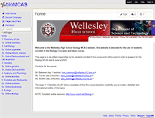 Tablet Screenshot of biomcas.wikispaces.com