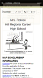 Mobile Screenshot of lroblee.wikispaces.com