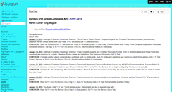 Desktop Screenshot of burgun.wikispaces.com