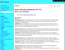 Tablet Screenshot of burgun.wikispaces.com