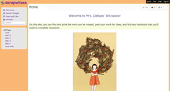 Desktop Screenshot of derapsclass.wikispaces.com
