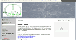 Desktop Screenshot of 8thgradephotoshop.wikispaces.com