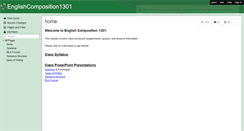 Desktop Screenshot of englishcomposition1301.wikispaces.com