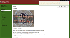 Desktop Screenshot of ibahswiki.wikispaces.com