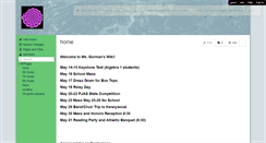 Desktop Screenshot of cgorman.wikispaces.com