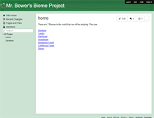 Tablet Screenshot of bowerblock4.wikispaces.com