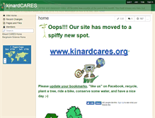 Tablet Screenshot of kinardcares.wikispaces.com